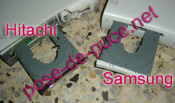 lecteur hitachi et samsung